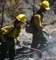 Working in the Donnell Fire area