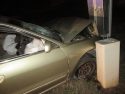 Crash Into Telephone Pole
