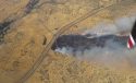 Aerial view of Tulloch Fire on Highway 108