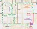 Burson Road Emergency Culvert Repair Detour Map Sept 17 2018