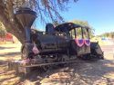 Northern Mariposa County History Center's Whistling Billy hit and derailed in accident Sept 10 2018