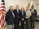 Jim Garaventa, Tom Torlakson, Margie Bulkin, Bill Pooley and Santanu Bandyopadhyay