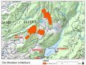 Dry Meadow Underburn map