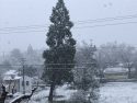 Sunday Morning Snow In Downtown Sonora