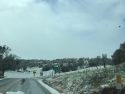 Hwy 4 by Hunt Rd with snow and slush Feb 5 2019
