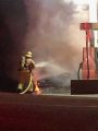 Fire at Claim Jumper Outpost