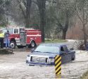 Truck Flooded In Amador County