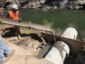 Emergency culvert repairs along HWY 140 for the Ferguson Fire Burn Scar Rehabilitation project