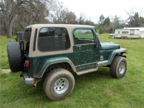 The get-a-away vehicle parked at alleged theif's Sonora home