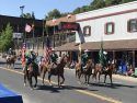 Posse Color Guard Leads Roundup