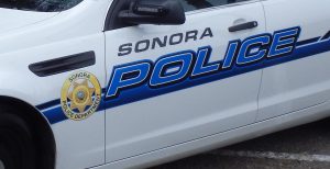 Sonora Police vehicle