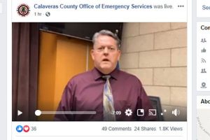 Scott Nanik, Superintendent of Schools at Calaveras County Office of Education answers questions on Facebook