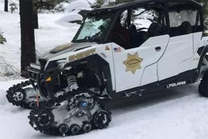 Tuolumne County Sheriff's search & rescue vehicle