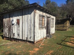 Office building and tractor shed