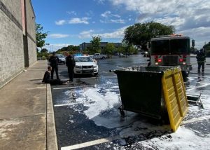 Dumpster Fire In Sonora
