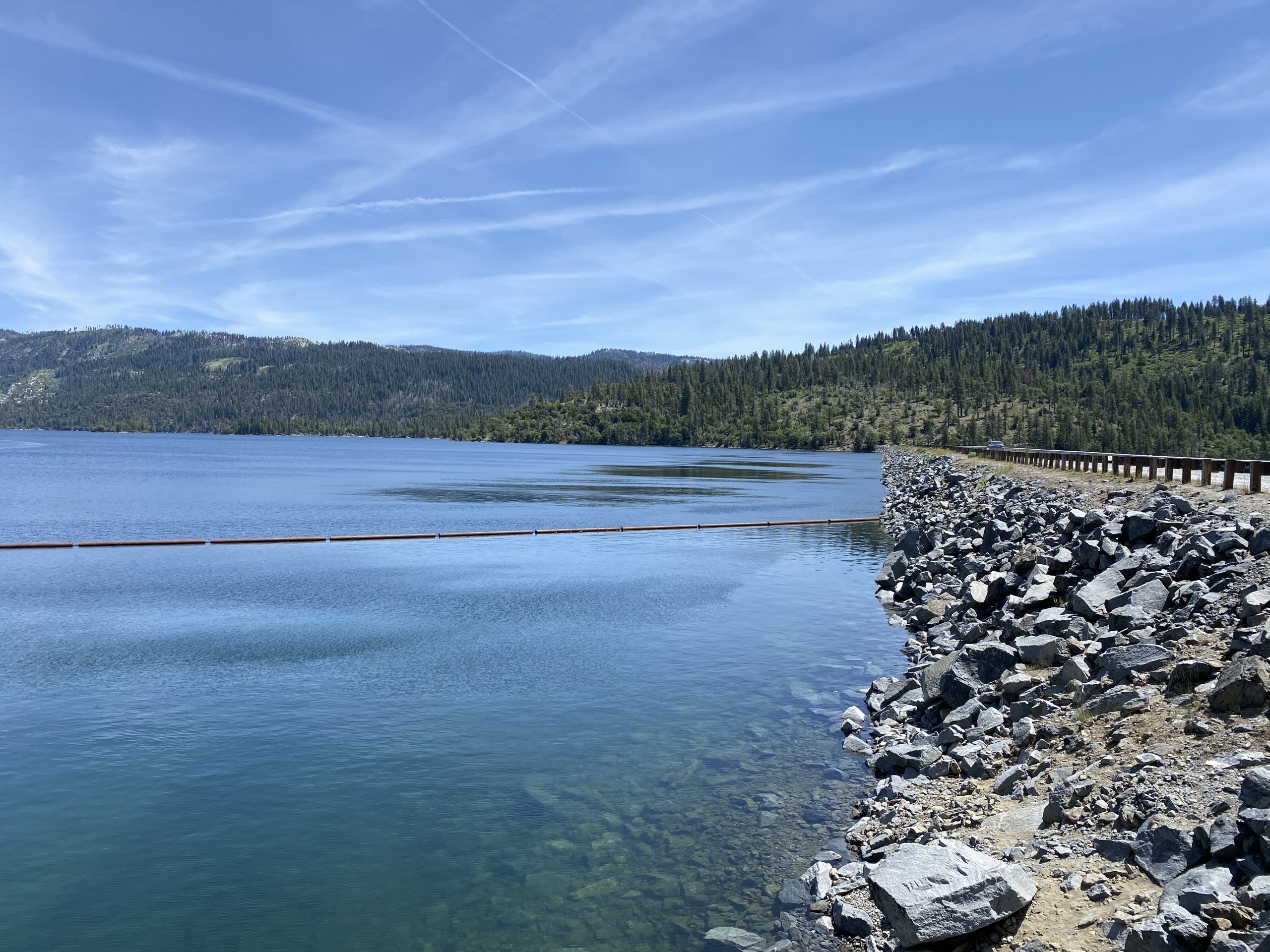 Cherry Lake Near the Dam