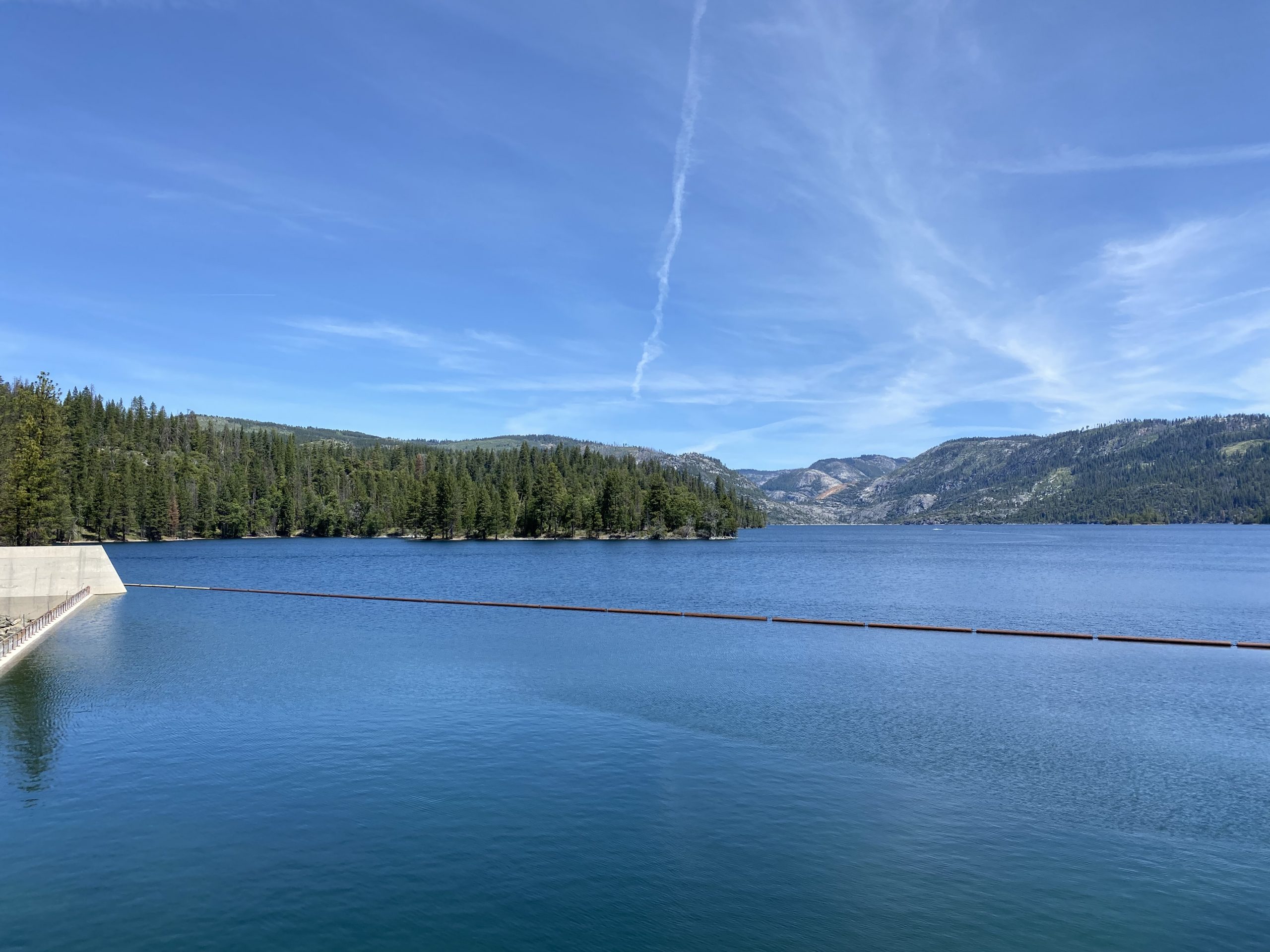 Cherry Lake Near the Dam