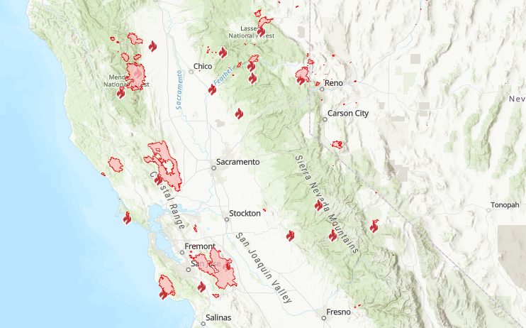 Crews Making Progress On Northern California Mega Fires Mymotherlode Com