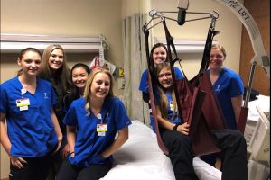 Calaveras high school medical science students