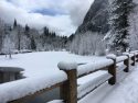Yosemite Park Snow