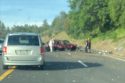 Update: Solo Vehicle Crash Blocking Eastbound Lanes Of HWY 108