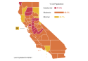 Calaveras Reports A COVID Death, Local Counties Remain In Orange Tier