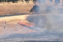 Hand Thrown Flares Used To Complete Prescribed Burn