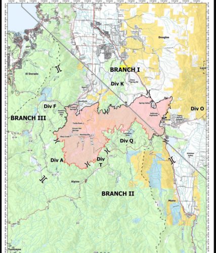 Tamarack Fire USFS map 7-28-21