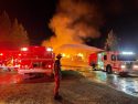 Fire Ignites At Hatler Mill Property