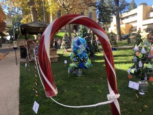 Downtown Sonora's Courthouse Park becomes Christmas Tree Lane