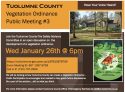 Fire Related Vegetation Ordinance In Development In Tuolumne County