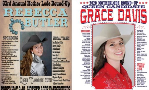 2020 Round Up Queens Rebecca Butler and Grace Davis