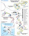 BOR New Melones campgrounds in the area of Tuttletown of Tuolumne County map