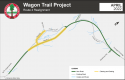 Traffic Delays Near Wagon Trail Project Construction
