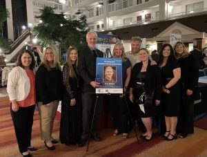 Pictured from left to right: Diana Harford, Stacy Wheat, Troy Ashton, Cathy Parker, Brian Thomas, Andi Thomas, Lisa Rico, Tracy Rasmussen.