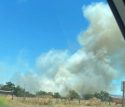 Vegetation Fire Ignited East Of Oakdale On Highway 120