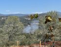 Fire Along HWY 108 Near Montezuma Junction