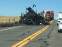 RV Fire Causing Highway 4 Traffic Delays