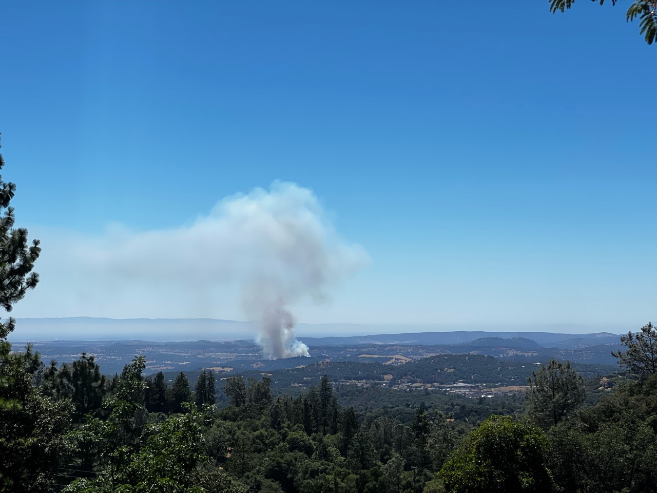Update: Fire Along HWY 108 In Jamestown - Vimarsana News