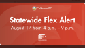 California Issues Statewide Flex Alert