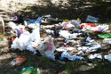 Large Trash Pile Found In Forest Campground