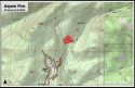 Fire Burning On Federal Land Near Aspen Valley