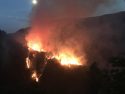 Latest Major Wildfire Burns Along Northern Sierra Nevada