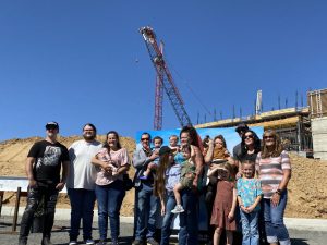 Chicken Ranch Rancheria Tribal leaders at site of new resort and casino