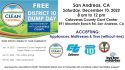 Caltrans and Calaveras County Host Free Dump Days