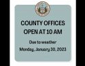 Mariposa County Delays Opening Government Offices