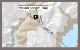 Caltrans map of where litter will be picked up