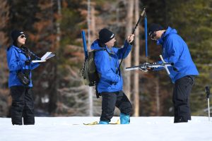 February's Manual Snow Pack reading in Lake Tahoe