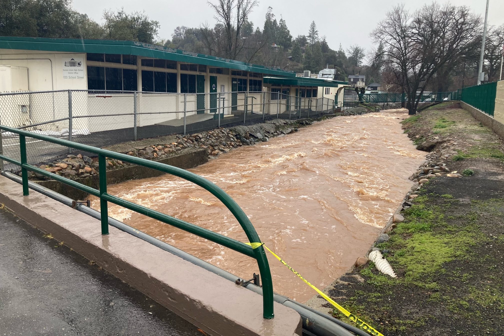 High Creek at Sonora High School photo by Sabrina Biehl 3/12/23