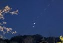 Conjunction Of Two Planets Visible In Night Skies